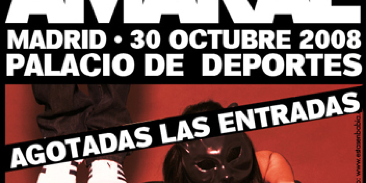 Sold Out de Amaral en Madrid