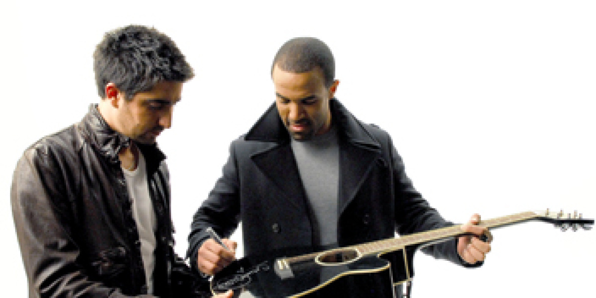 Craig David junto a Álex Ubago