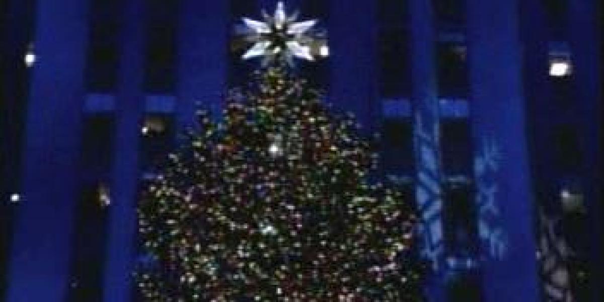 El encendido del Rockefeller Center