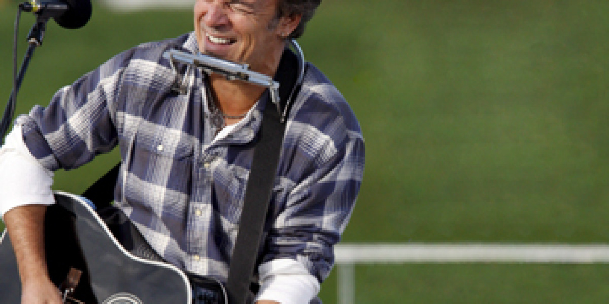Bruce Springsteen durante una actuación