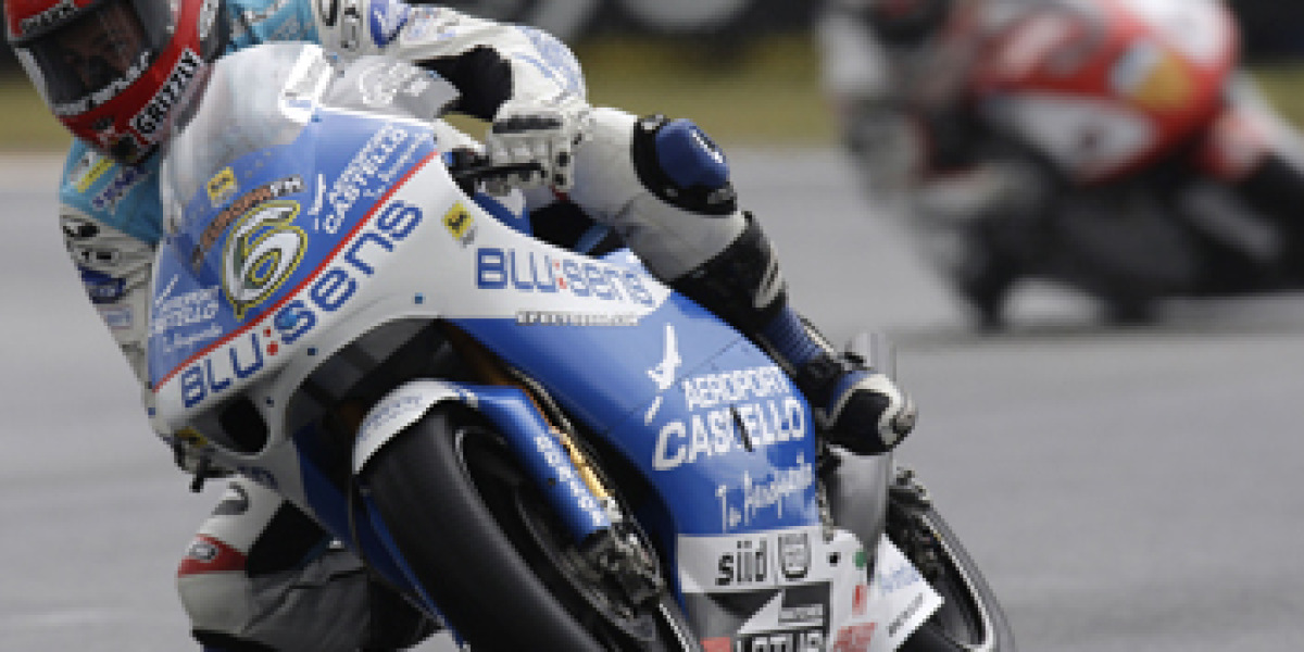 Álex Debón durante el GP de Le Mans