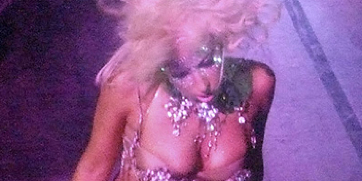 Lady Gaga, durante el polémico concierto que ofreció en Ibiza