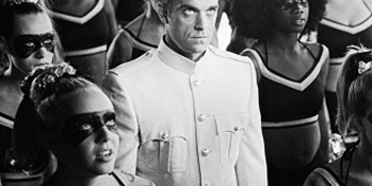 Robbie Williams, durante la grabación del primer videoclip del disco
