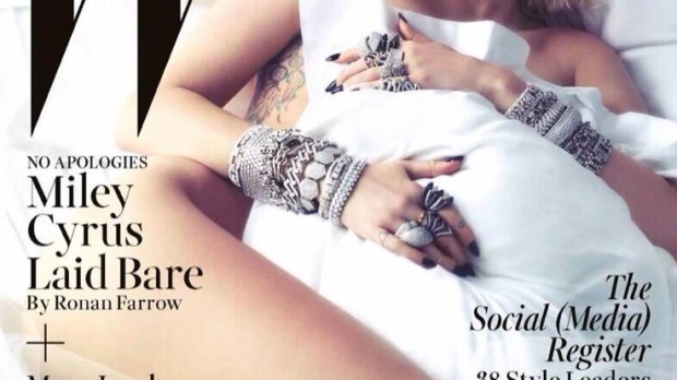 Miley Cyrus es la portada de marzo de 'W Magazine'