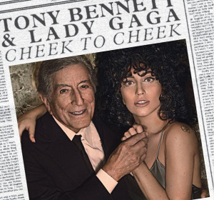 Portada de la versión estándar de 'Cheek to Cheek' de Lady Gaga y Tony Bennett